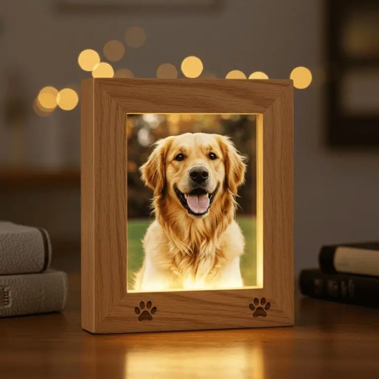 Dog Memorial Picture Frame