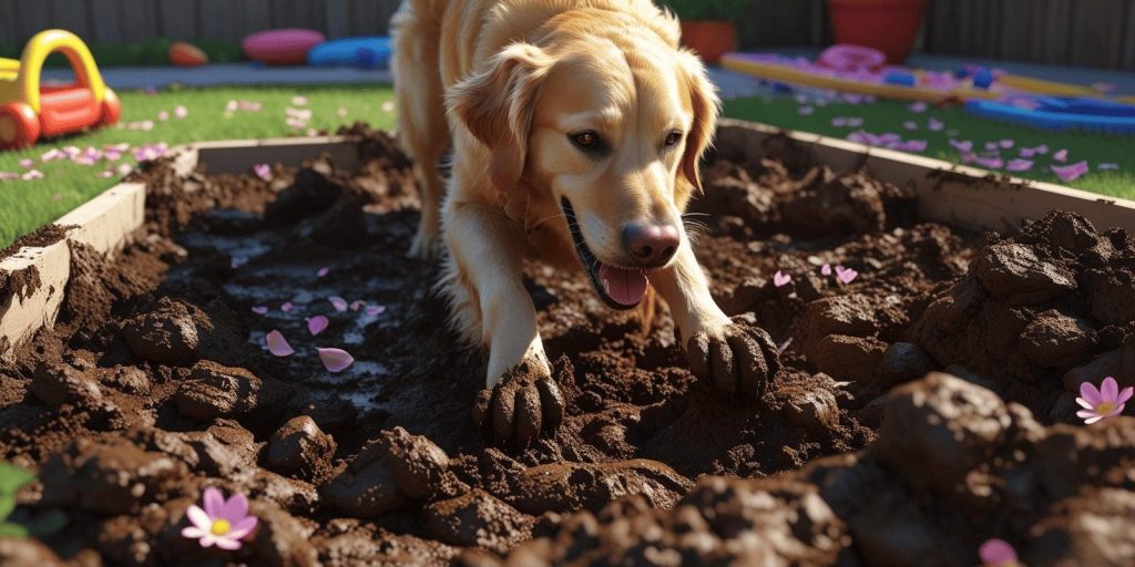 How Do You Stop a Dog from Digging