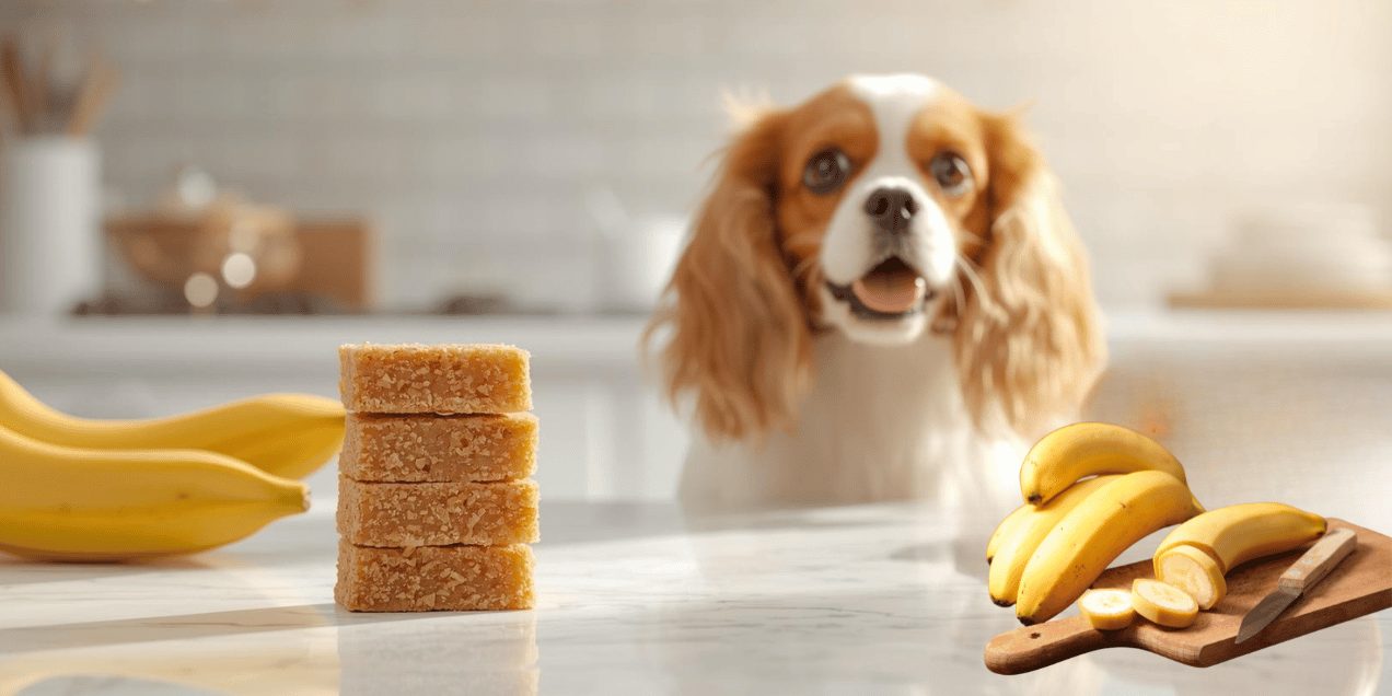 Banana Applesauce Dog Treats