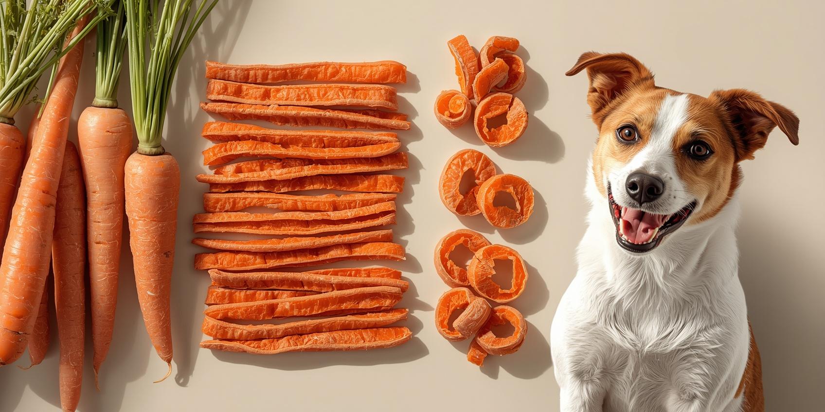 Dehydrated Carrots for Dogs