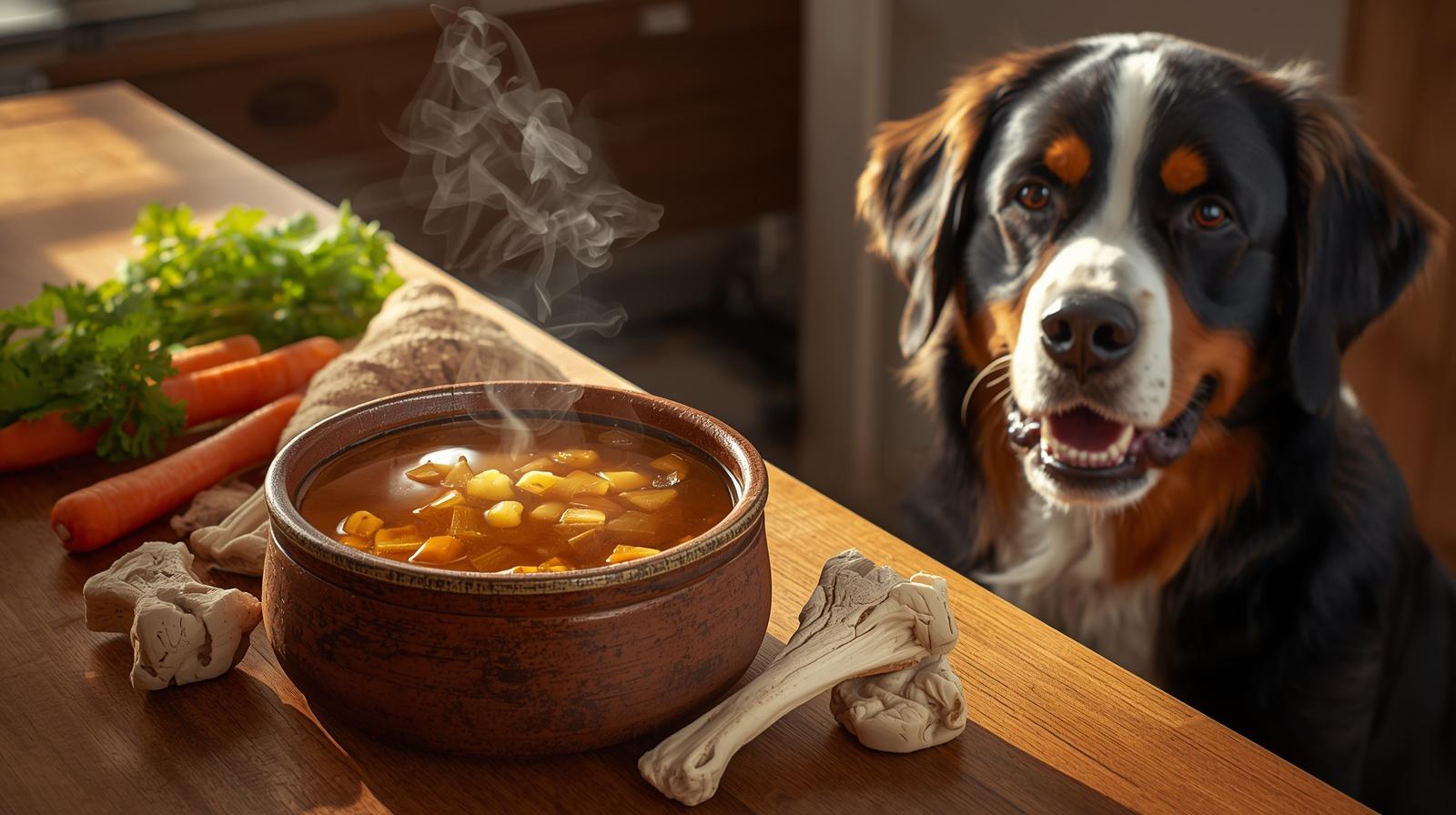 Homemade Bone Broth For Dogs
