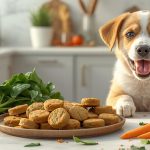 Homemade Carrot Spinach Dog Treats