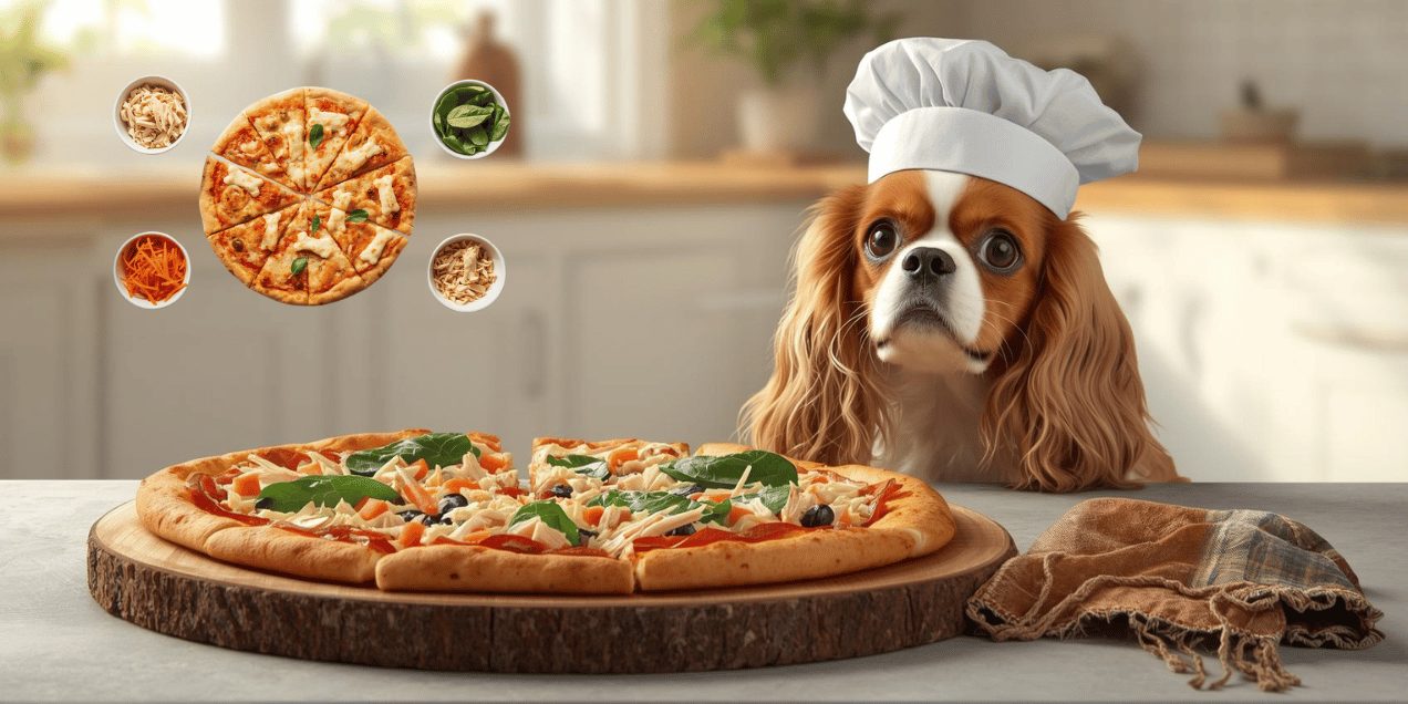 Homemade Dog Friendly Pizza