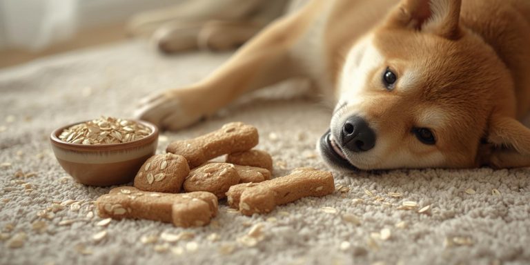 Homemade Oatmeal Dog Treats