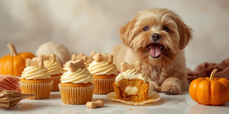 Homemade Pumpkin Dog Cupcakes