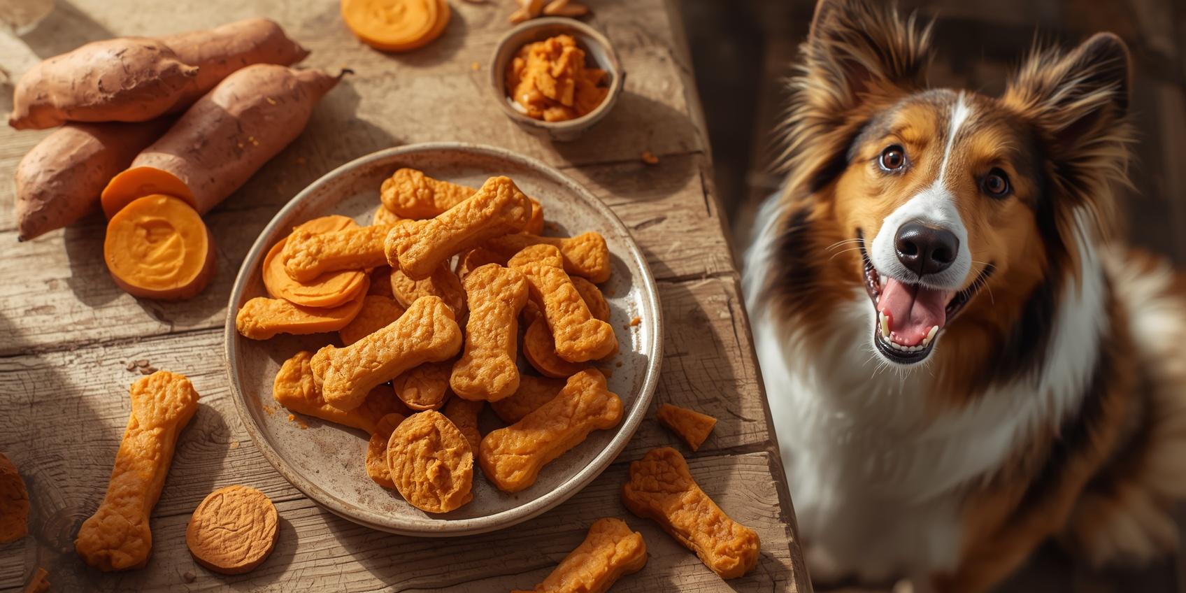 Homemade Sweet Potato Dog Treats