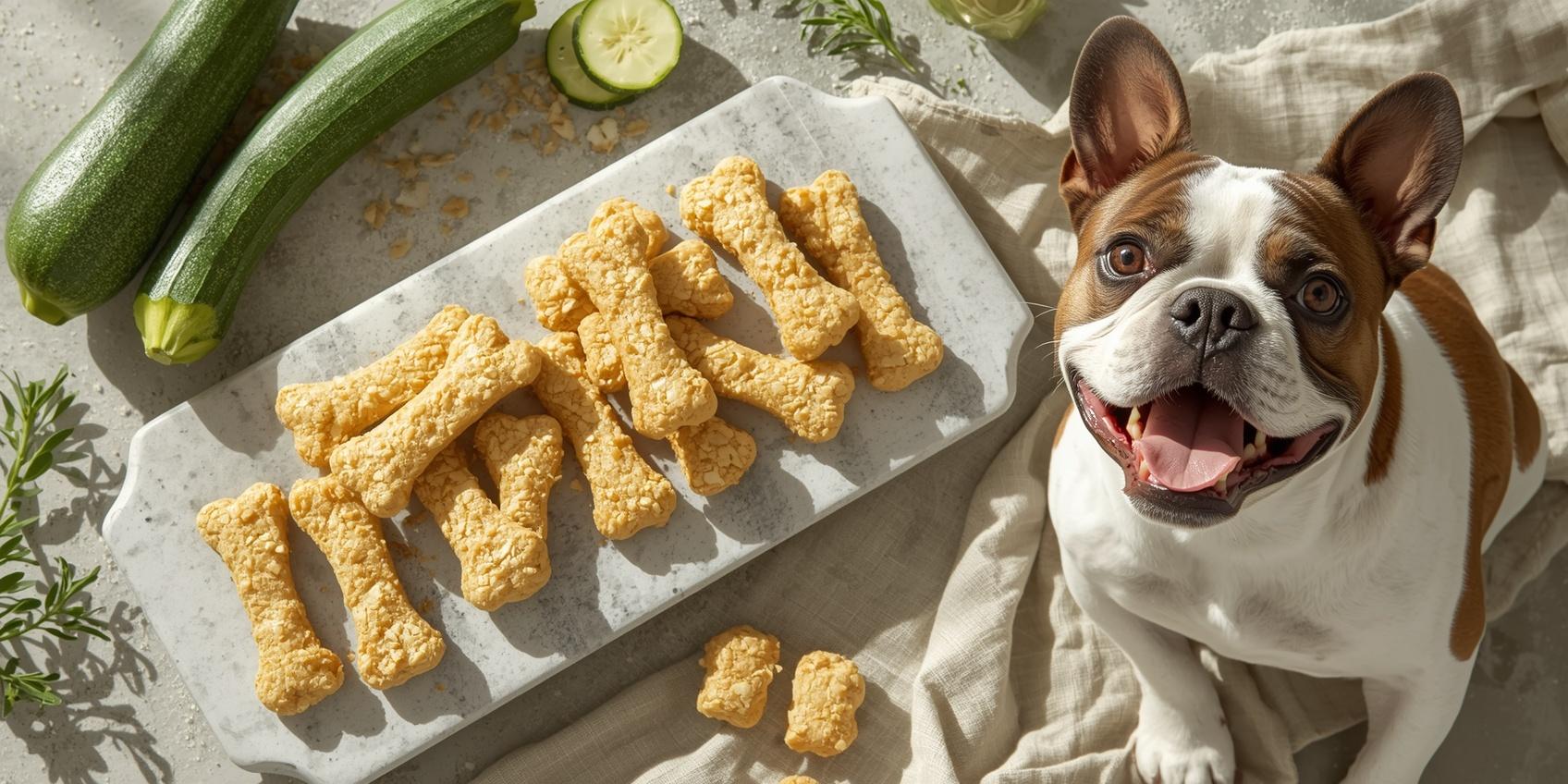 Homemade Zucchini Dog Treats