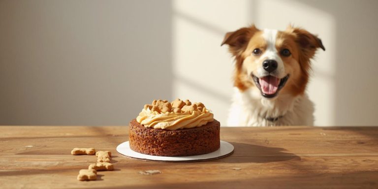 No Bake Dog Cake