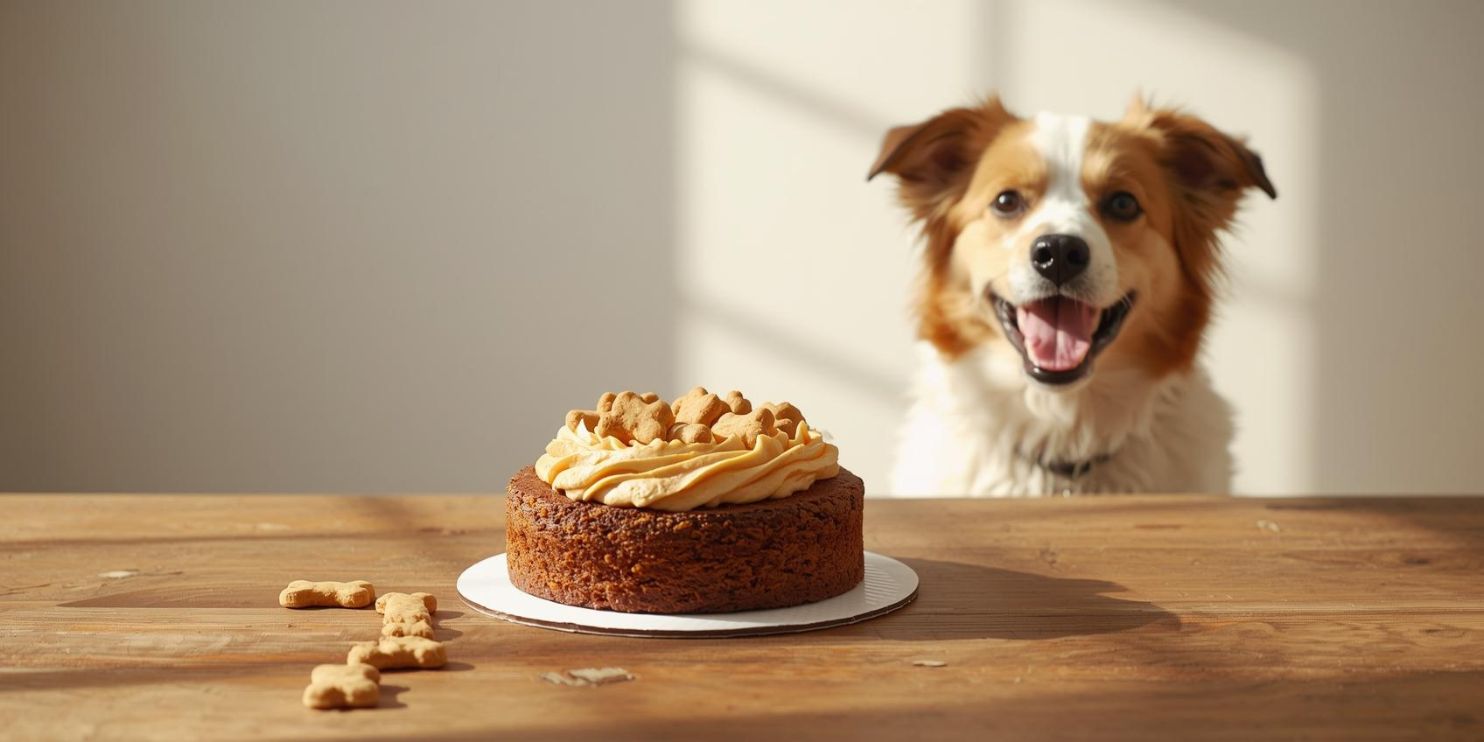 No Bake Dog Cake