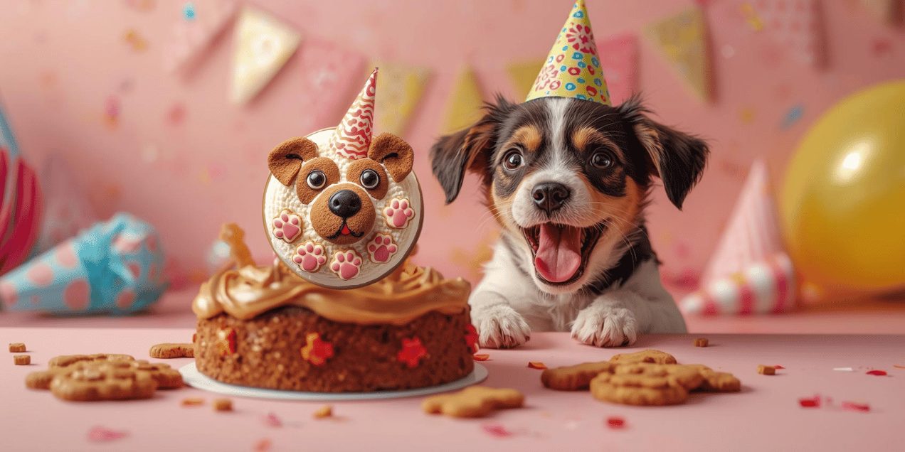 Homemade Dog Birthday Cakes