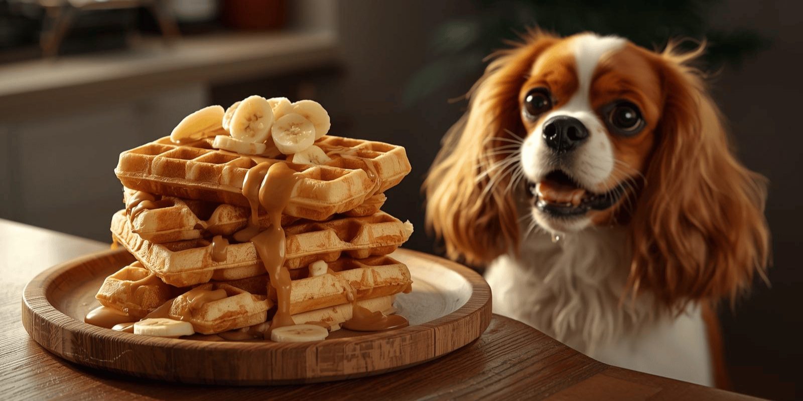 Homemade Dog Waffles