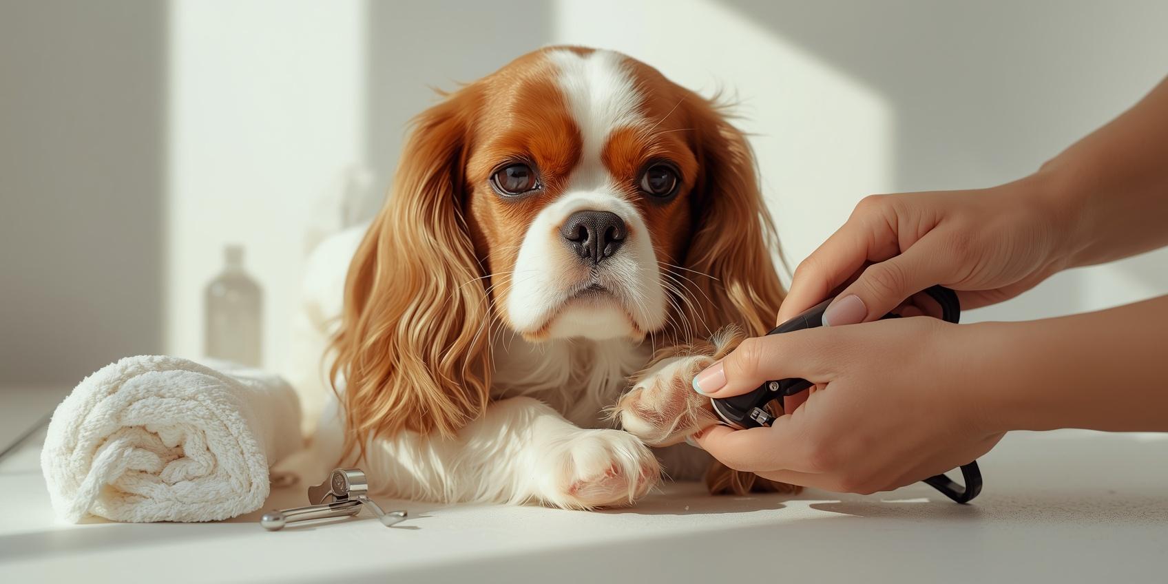 Trimming Your Cavalier's Nails