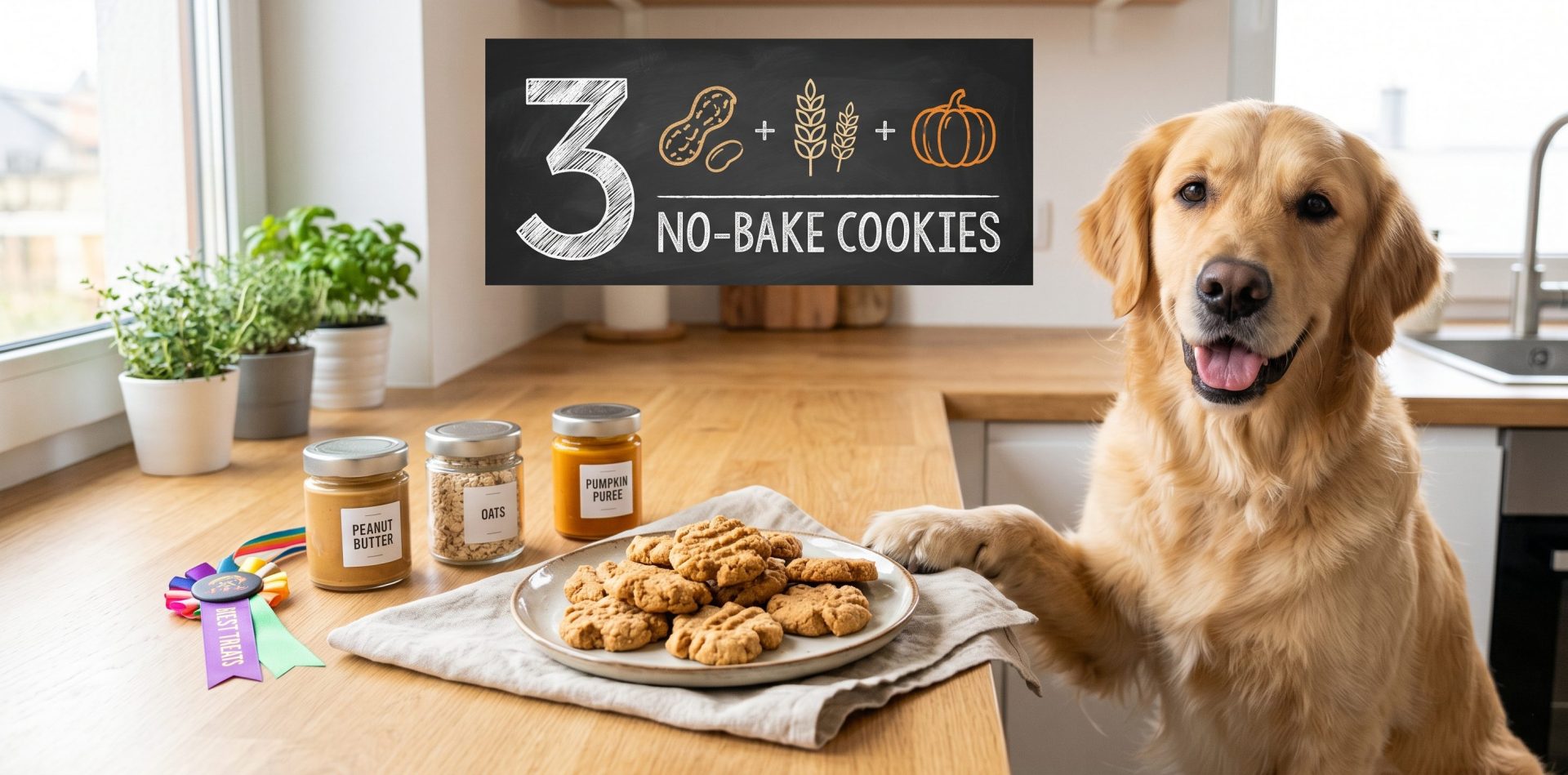 3 Ingredient No Bake Peanut Butter