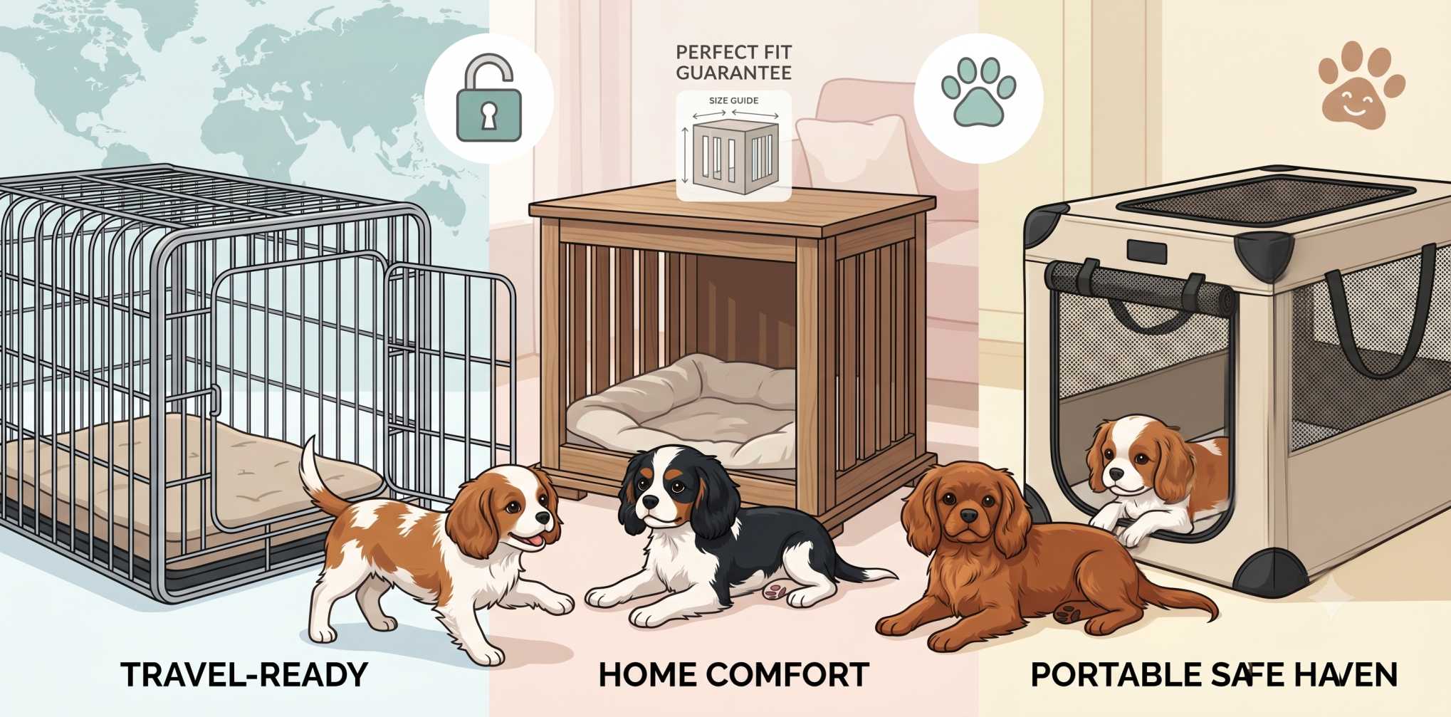 Best Crates For Cavalier King Charles Spaniels