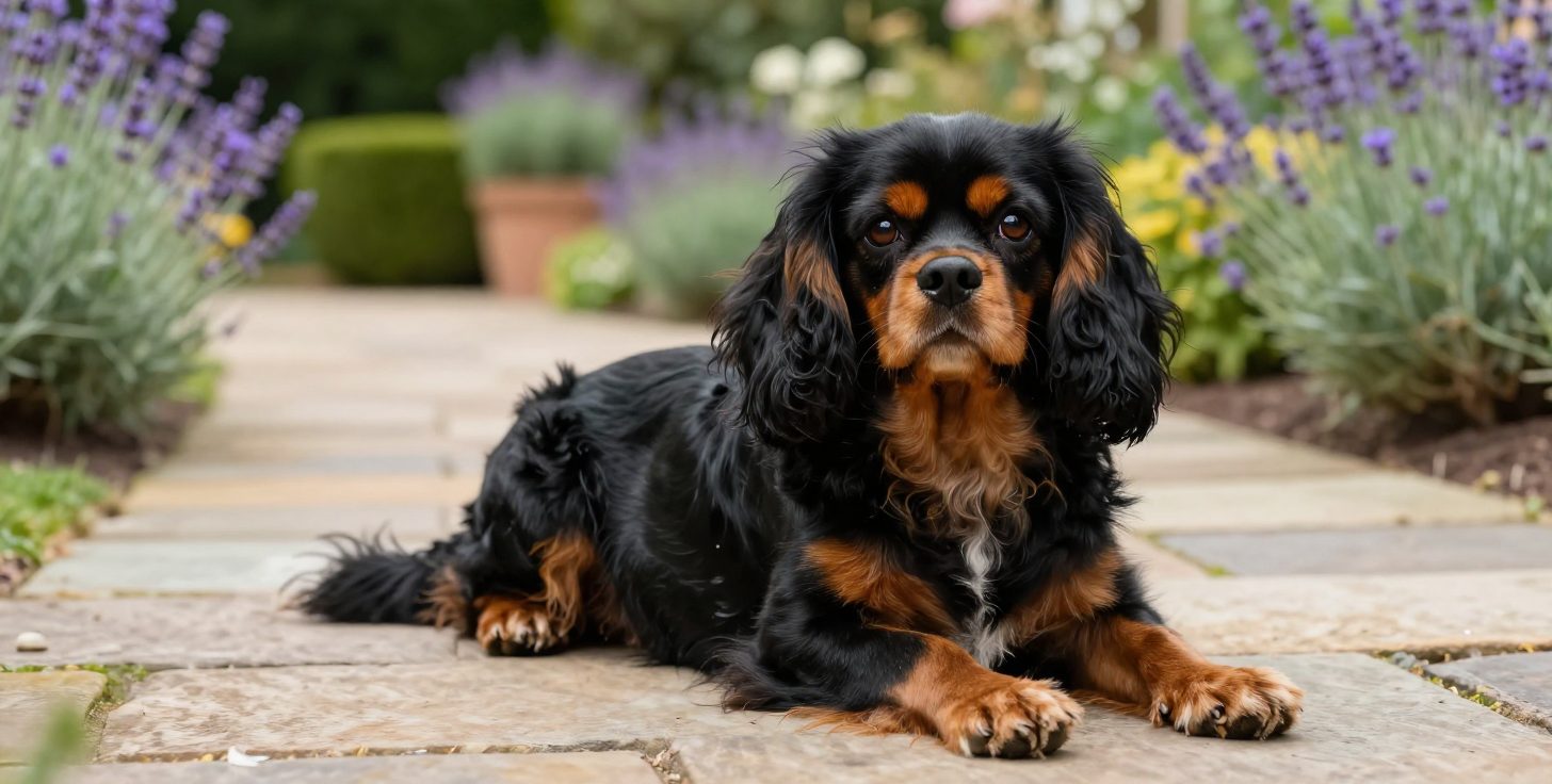 Black And Tan Cavalier King Charles Spaniel
