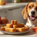 Homemade Apple Carrot Dog Treats