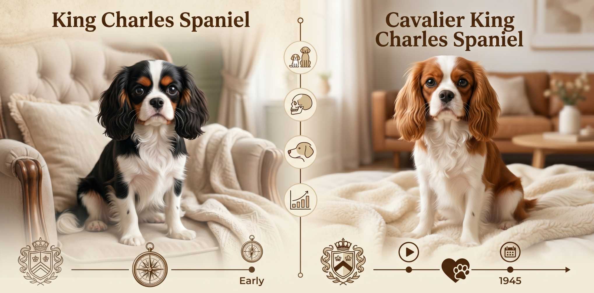 King Charles Spaniel Vs Cavalier Comparison