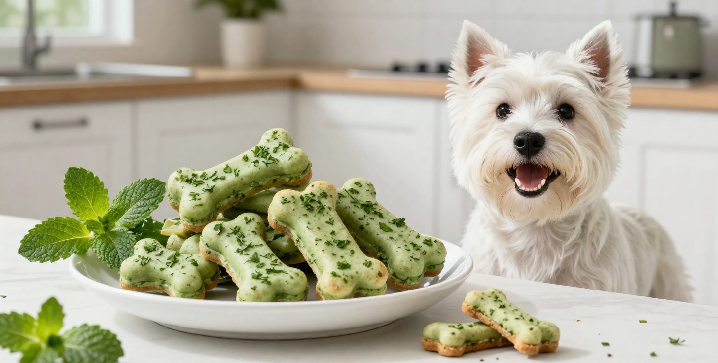 Mint Parsley Dog Treats